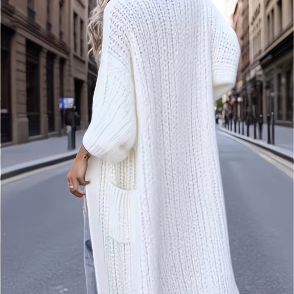 Elegant Mint Knit Cardigan by [Brand] Green or white. 34 & 36 - Picture 6 of 6